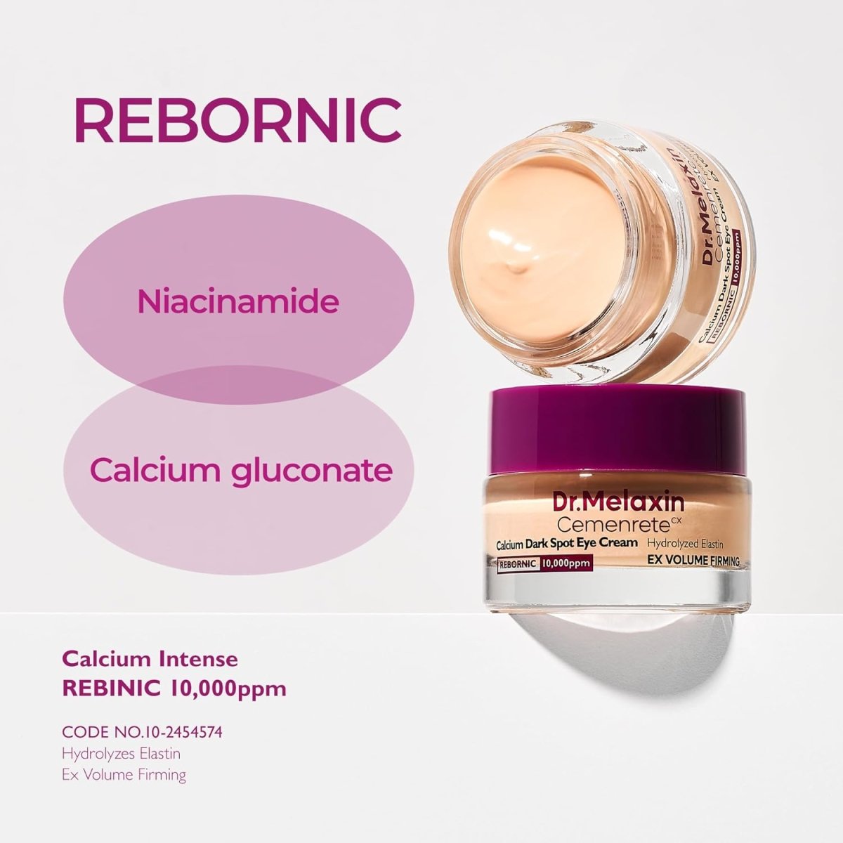 Dr.Melaxin Cemenrete Calcium Dark Spot Eye Cream 15g | Lakinza K - beauty Canada