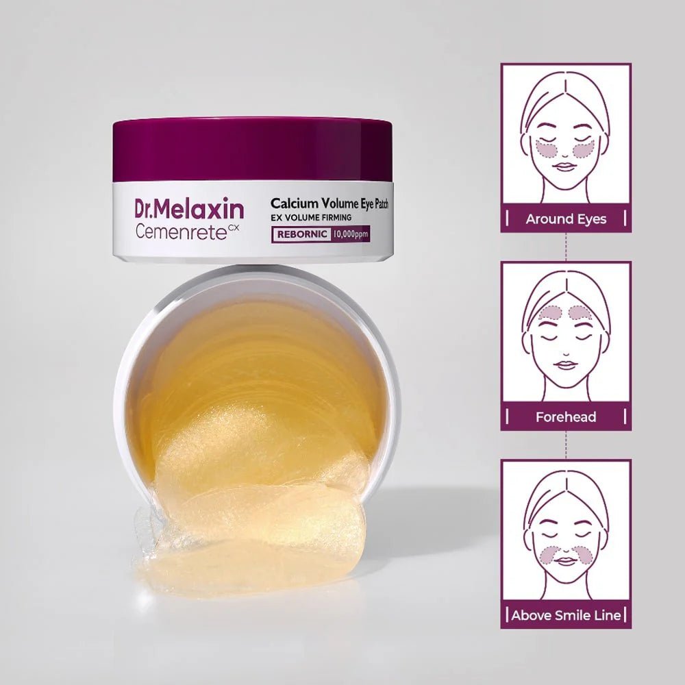 Dr.Melaxin Cemenrete Calcium Volume Eye Patch 60ea | Lakinza K - beauty Canada