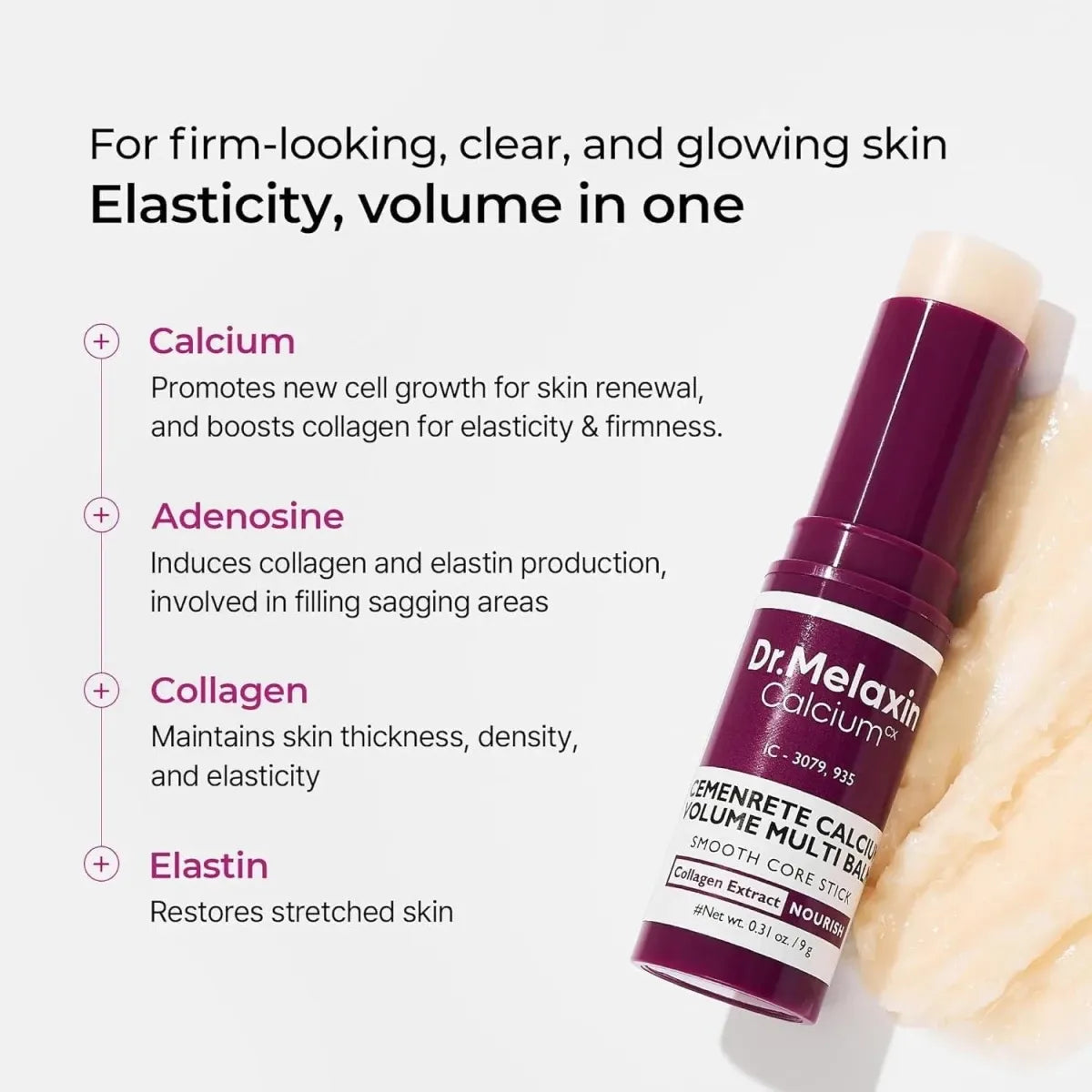 Dr.Melaxin Cemenrete Calcium Volume Multi Balm 9g Lakinza K-beauty