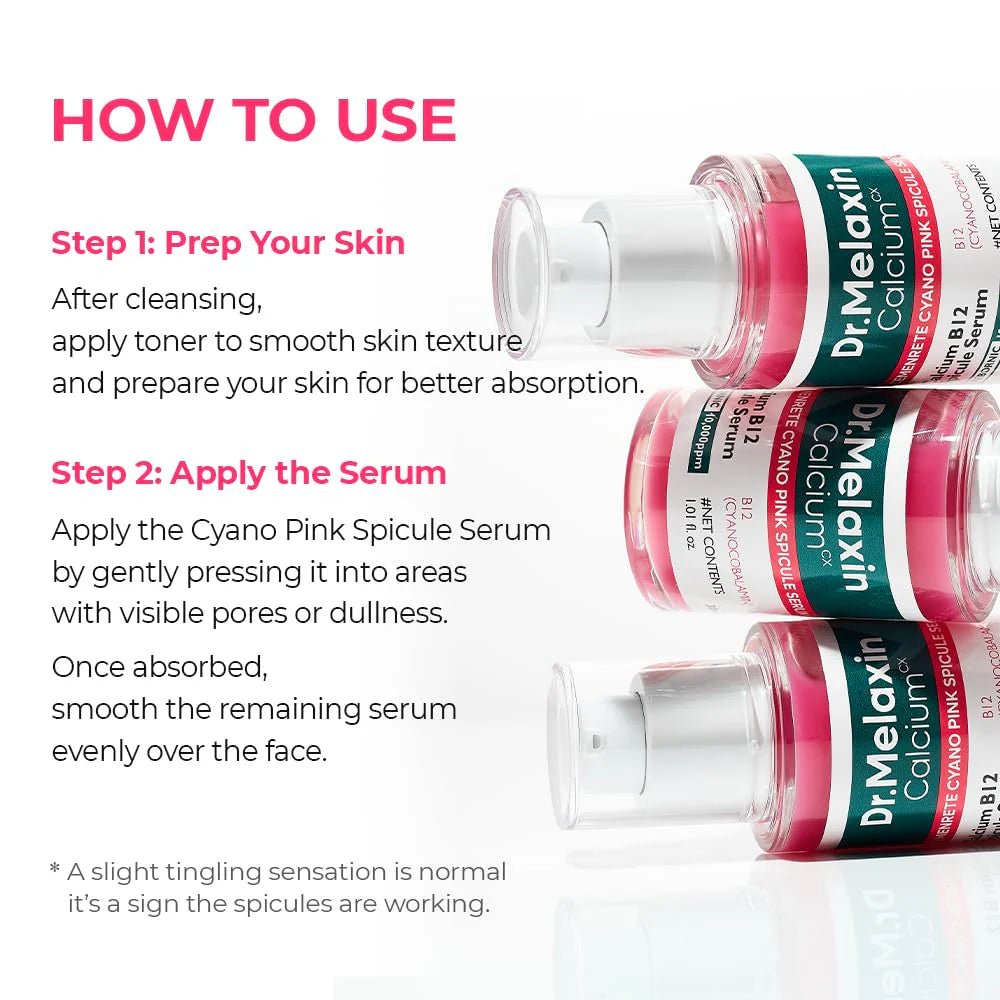 Dr.Melaxin Cemenrete Cyano Pink Spicule Serum 30ml | Lakinza K - beauty Canada