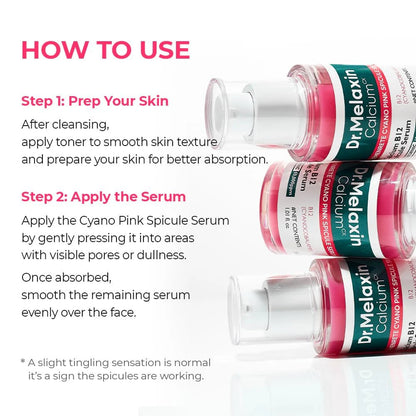 Dr.Melaxin Cemenrete Cyano Pink Spicule Serum 30ml | Lakinza K - beauty Canada