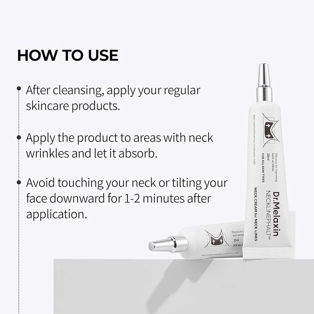 Dr.Melaxin Necklinephalt Neck Cream 20ml Lakinza K-beauty