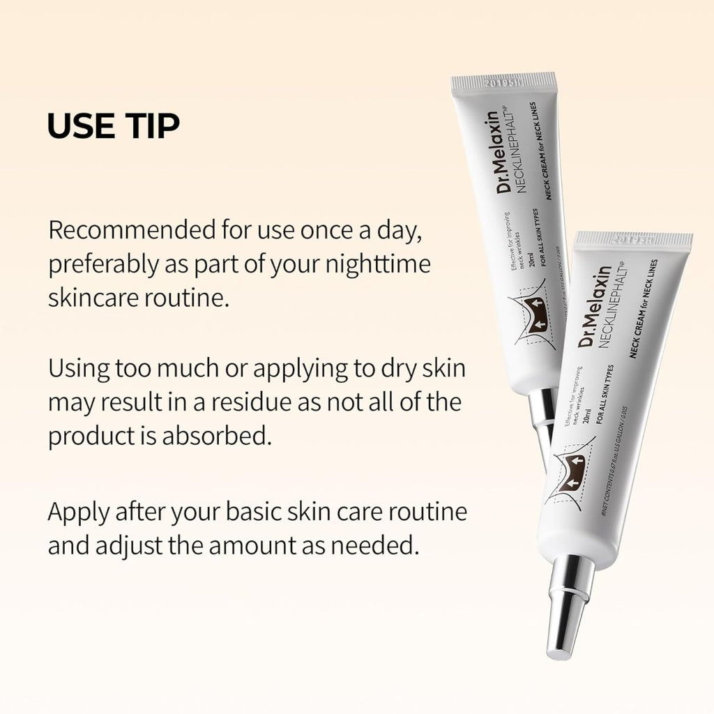 Dr.Melaxin Necklinephalt Neck Cream 20ml | Lakinza K - beauty Canada