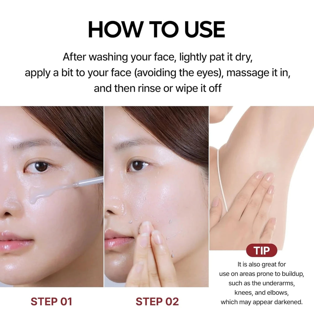 Dr.Melaxin Peel Shot Exfoliating Black Rice Ampoule 80ml | Lakinza K - beauty Canada