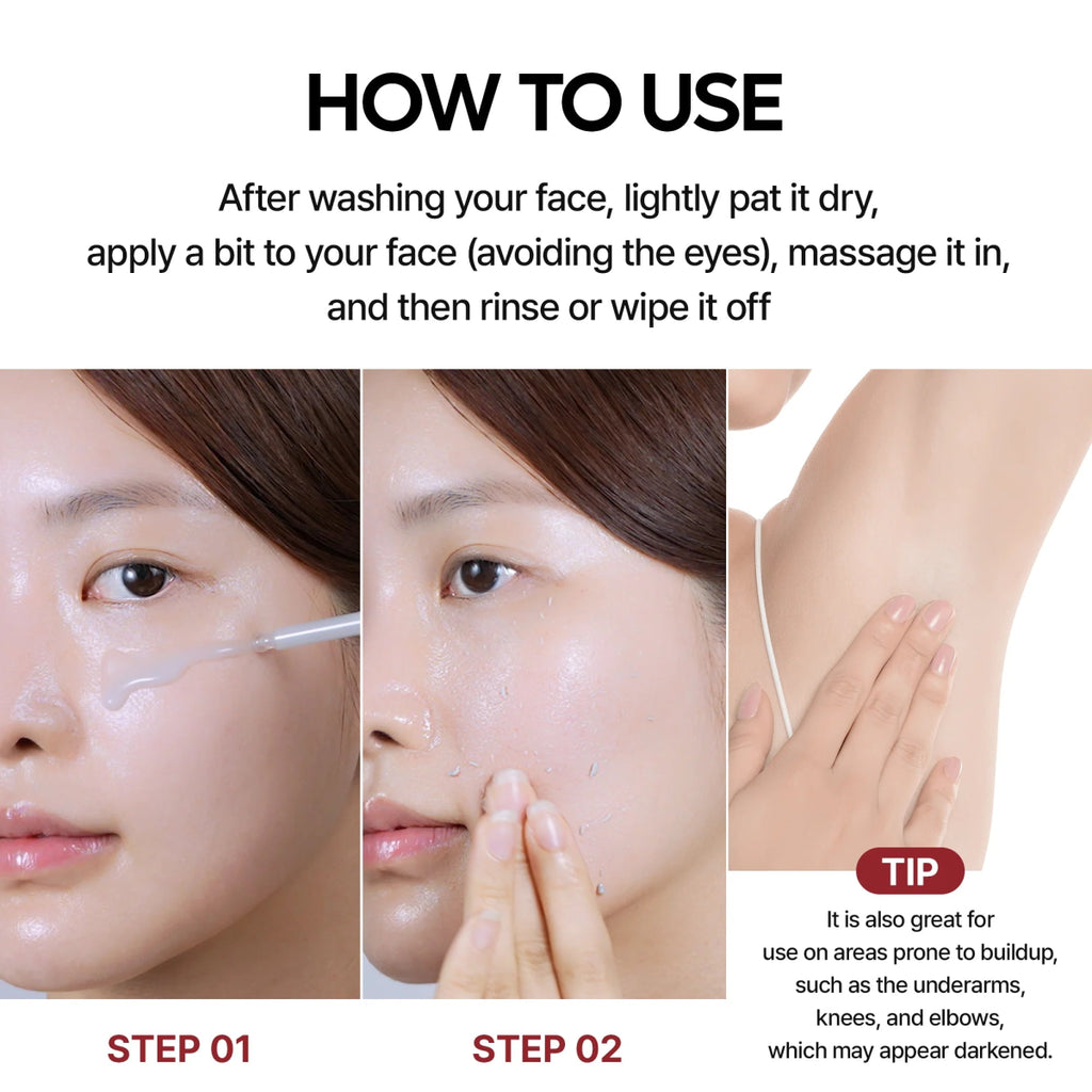 Dr.Melaxin Peel Shot Exfoliating White Rice Ampoule 80ml