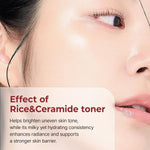 Dr.Melaxin Peel Shot Glow White Rice Toner 200ml Lakinza K-beauty