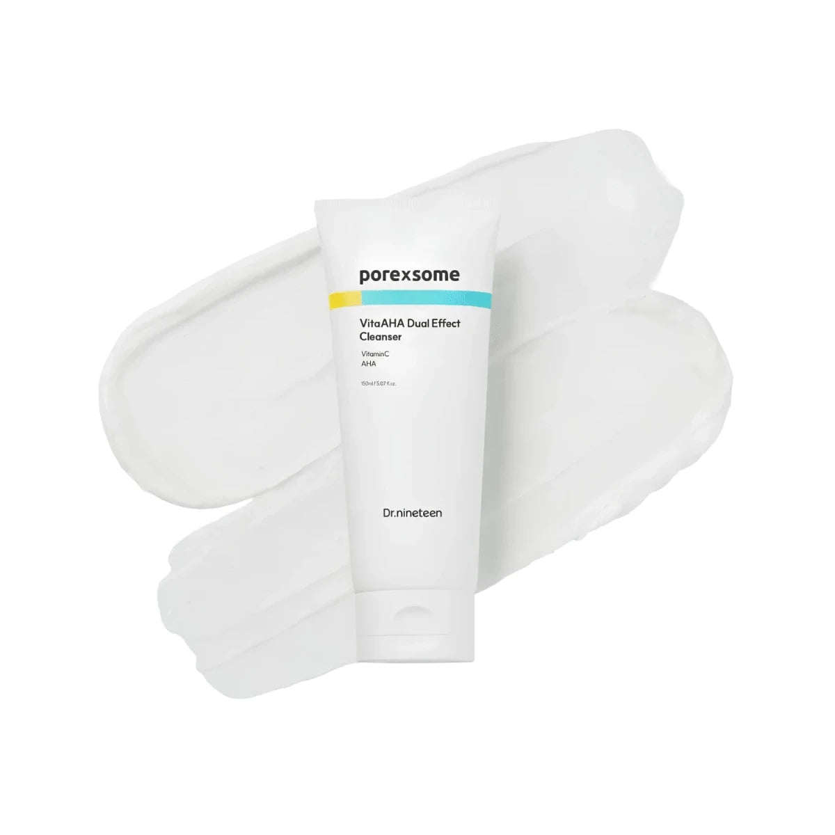 Dr.nineteen PoreXsome VitaAHA Dual Effect Cleanser 150ml Lakinza K-beauty