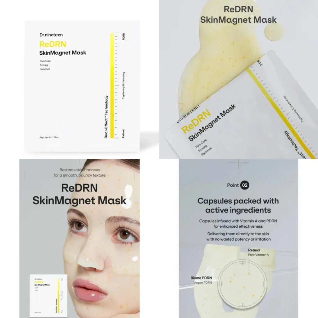 Dr.nineteen ReDRN Skin Magnet Mask 34g Lakinza K-beauty