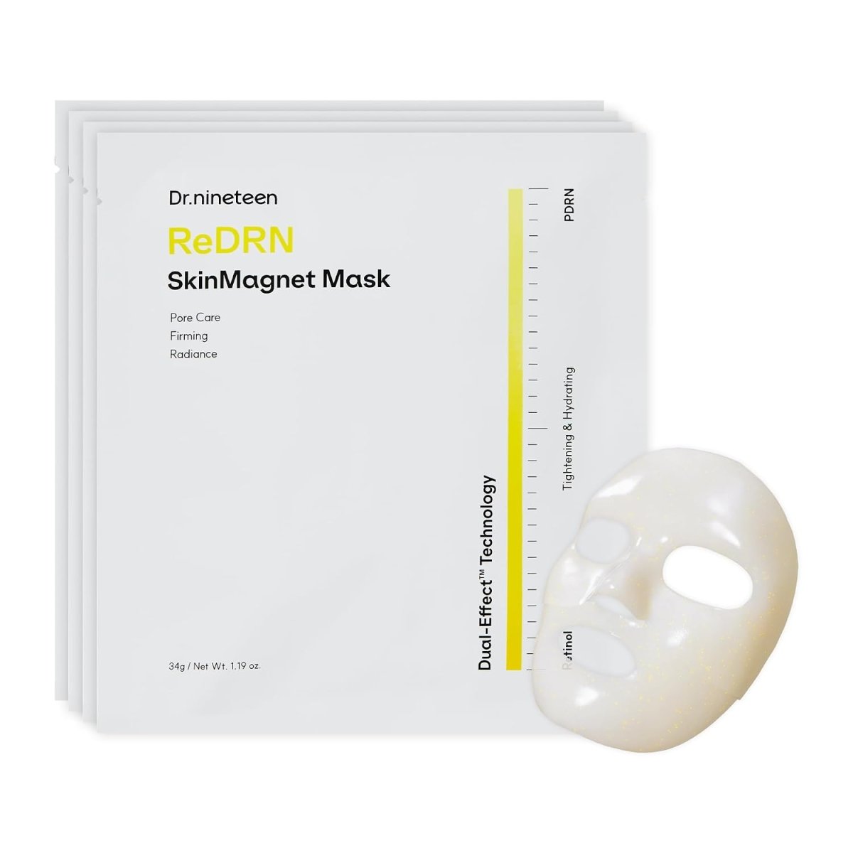 Dr.nineteen ReDRN Skin Magnet Mask 34g Lakinza K-beauty