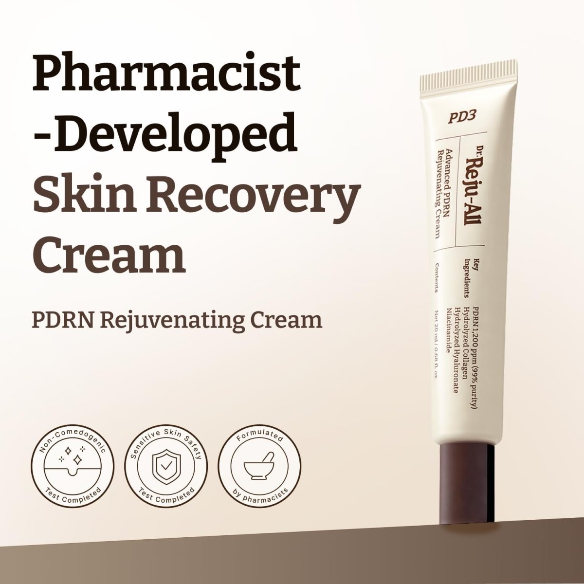 Dr.Reju-All Advanced PDRN Rejuvenating Cream 20g Lakinza K-beauty