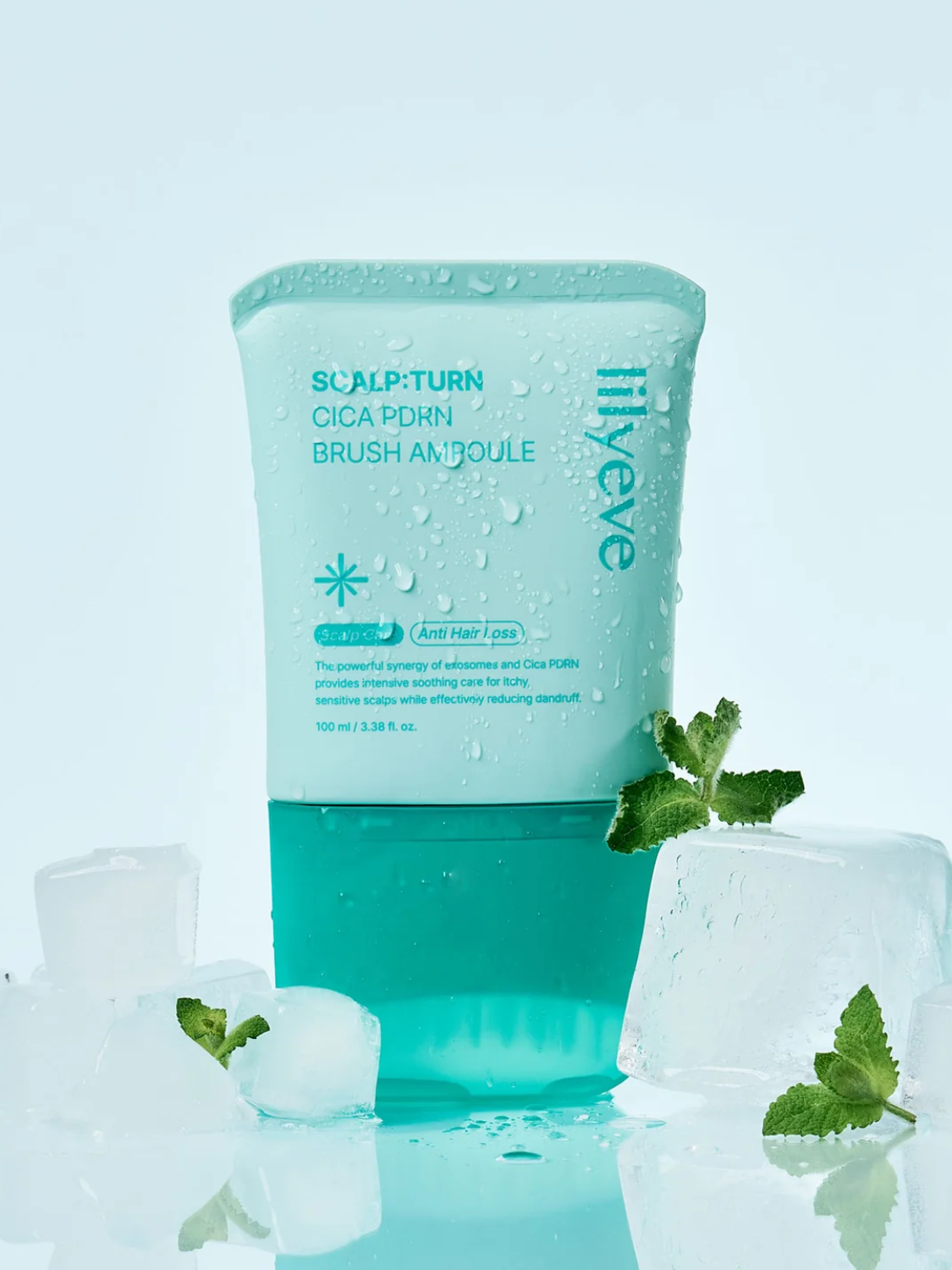 Lilyeve Scalp:Turn Cica PDRN Brush Ampoule 100ml-0
