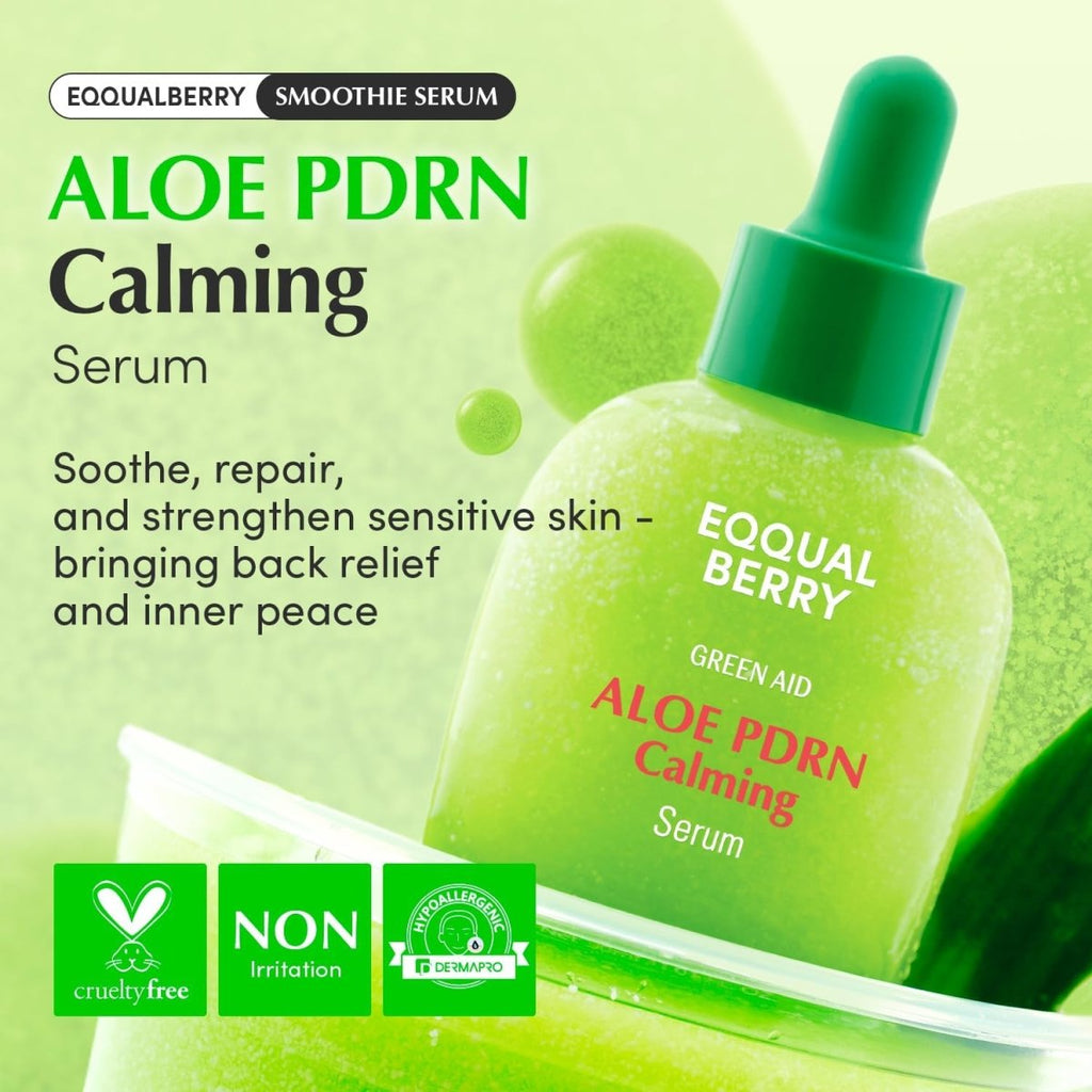 Eqqualberry Aloe PDRN Calming Serum 30ml | Lakinza K - beauty Canada