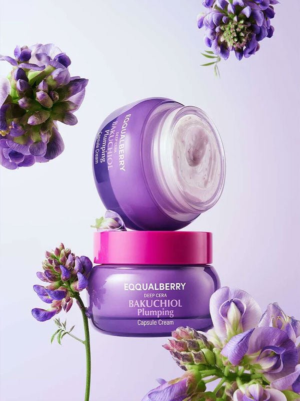 Eqqualberry Bakuchiol Plumping Capsule Cream 50ml | Lakinza K - beauty Canada