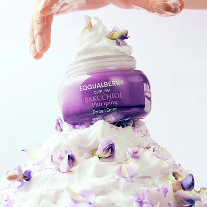 Eqqualberry Bakuchiol Plumping Capsule Cream 50ml | Lakinza K - beauty Canada