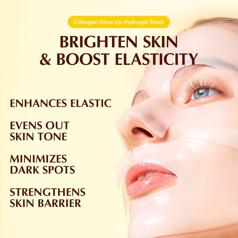 Eqqualberry Collagen Glow up Hydrogel Mask | Lakinza K - beauty Canada