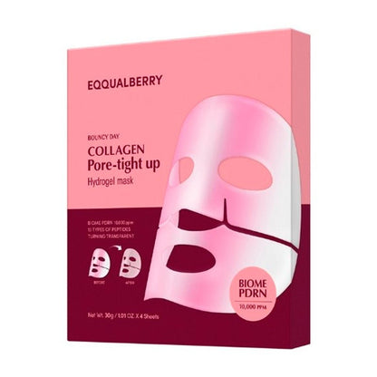 Eqqualberry Collagen Pore - tight up Hydrogel Mask | Lakinza K - beauty Canada