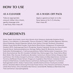 Eqqualberry Purple Rice Pore Purifying Pack Cleanser 130g Lakinza K-beauty