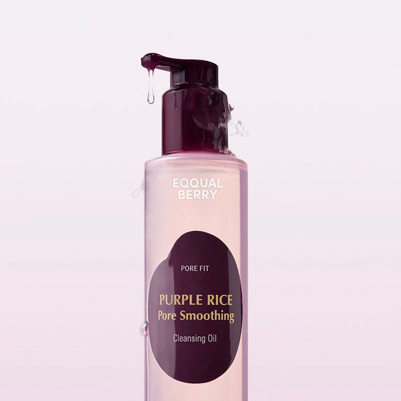 Eqqualberry Purple Rice Pore Smoothing Cleansing Oil 200ml | Lakinza K - beauty Canada