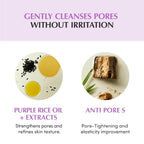 Eqqualberry Purple Rice Pore Smoothing Cleansing Oil 200ml | Lakinza K - beauty Canada