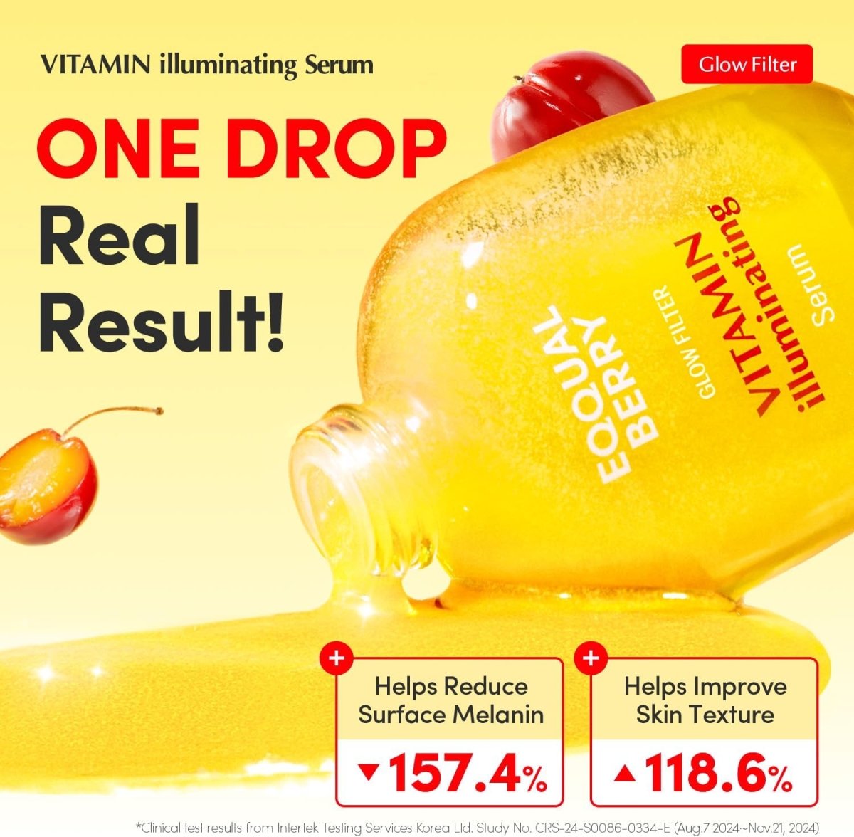 Eqqualberry Vitamin Illuminating Serum 30ml | Lakinza K - beauty Canada