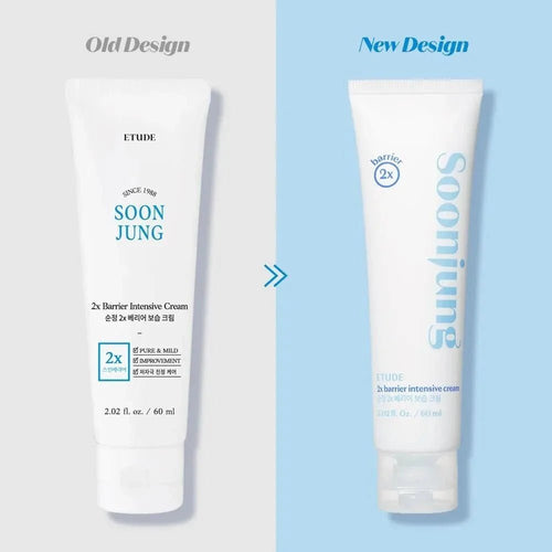 Etude House Soonjung 2X Barrier Intensive Cream 60ml | Lakinza K - beauty Canada