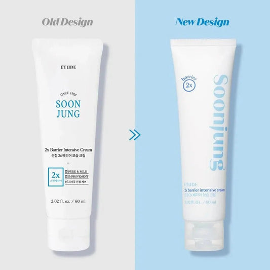 Etude House Soonjung 2X Barrier Intensive Cream 60ml | Lakinza K - beauty Canada