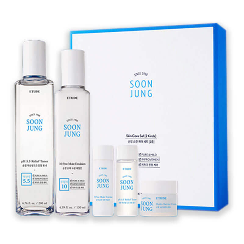 Etude House Soonjung Skin Care Duo For Sensitive Skin Lakinza K-beauty