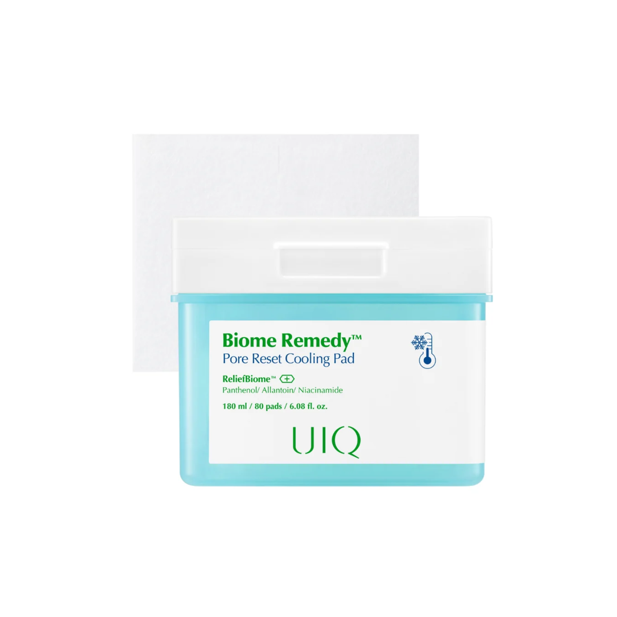 UIQ Biome Remedy™ Pore Reset Cooling Pad 80 pads-1
