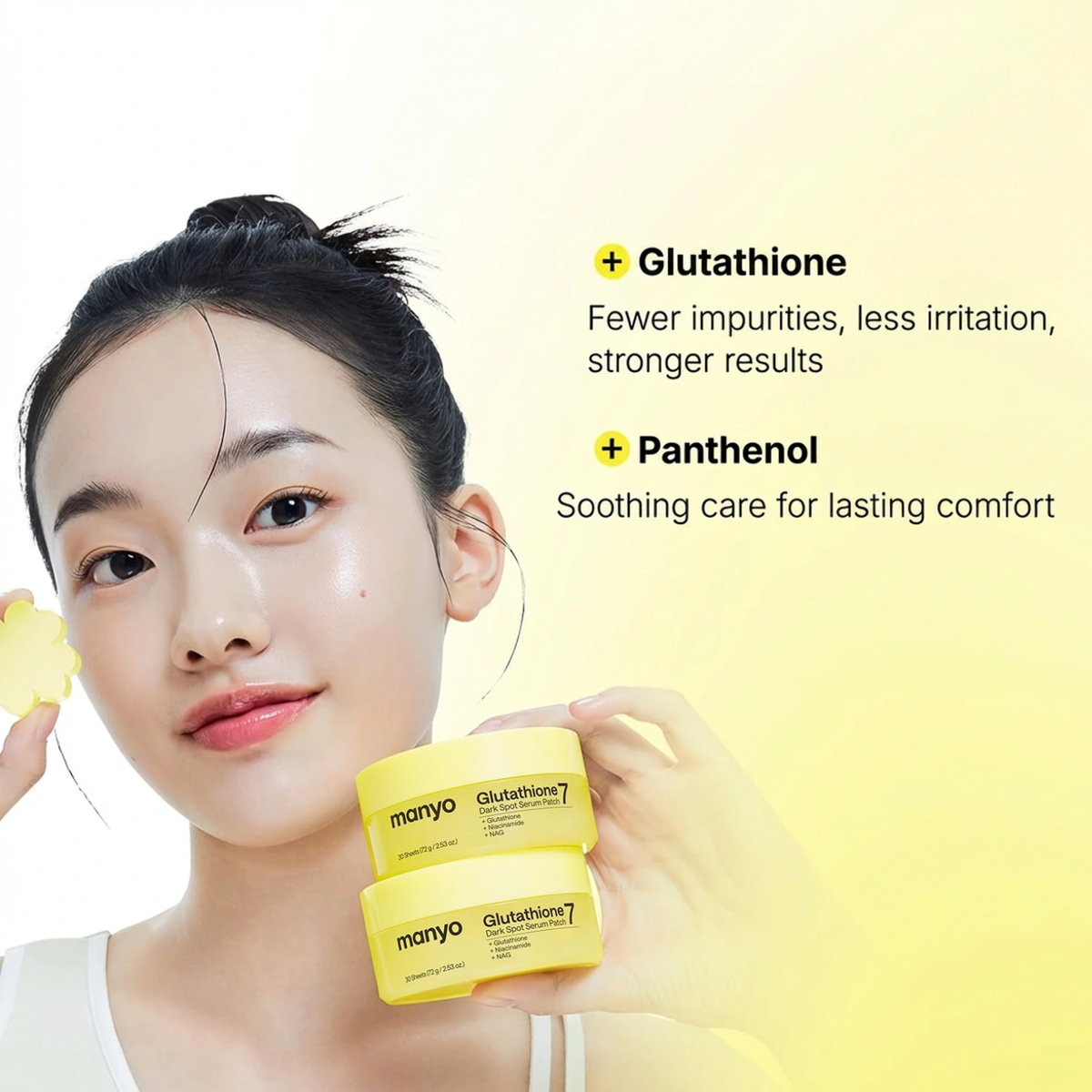 manyo Glutathione 7 Dark Spot Serum Patch 30 sheet/72g-2