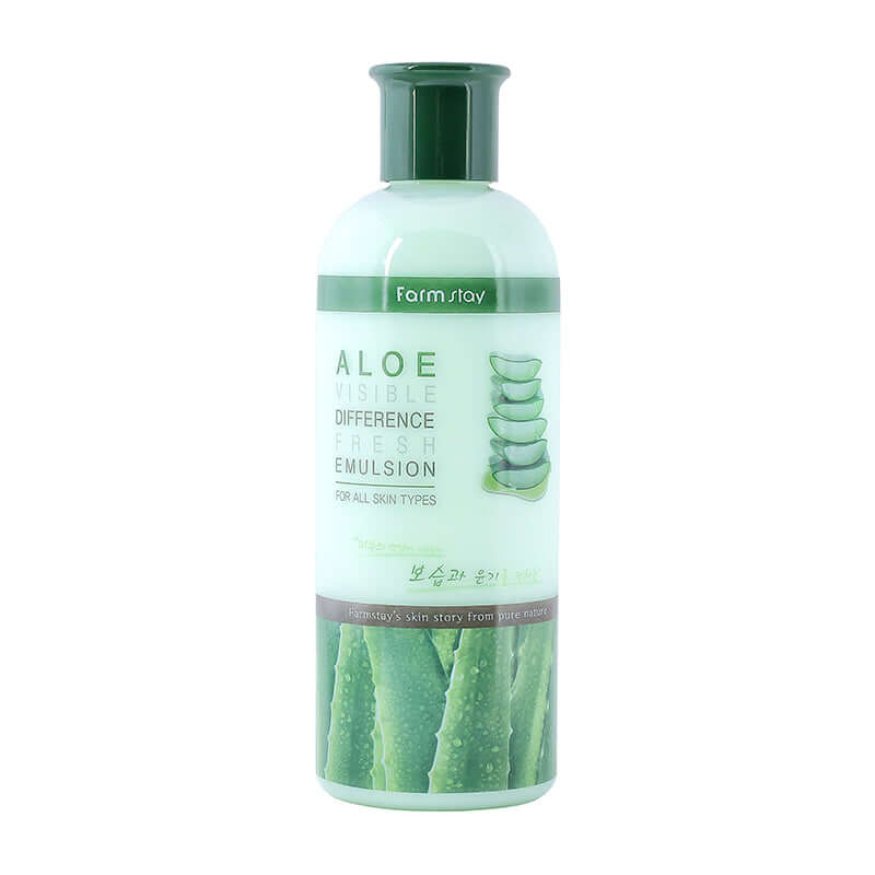 Farm stay Aloe Visible Difference Fresh Emulsion 350ml Lakinza K-beauty