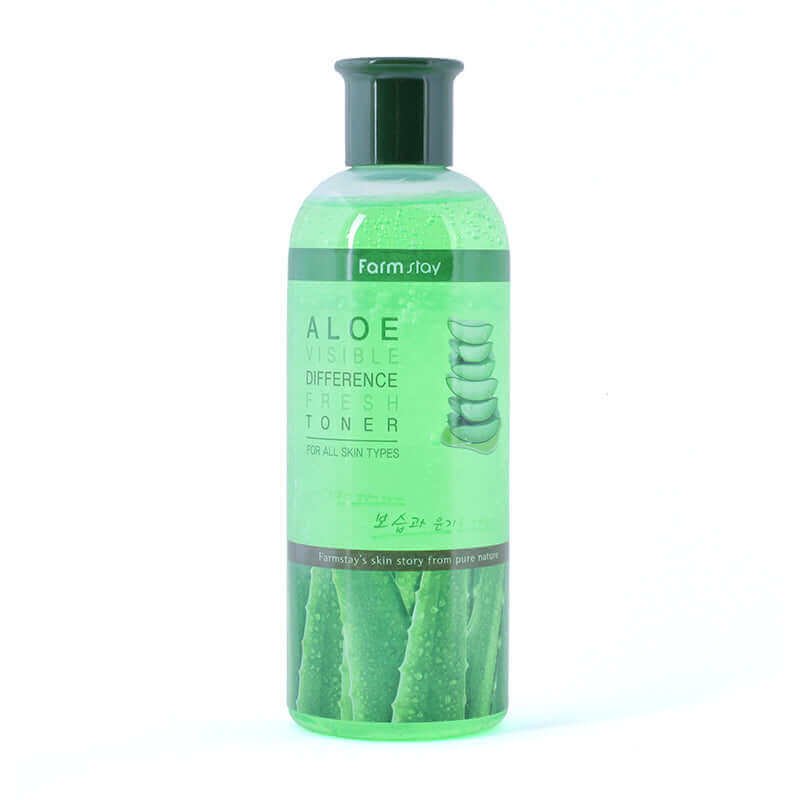 Farm stay Aloe Visible Difference Fresh Toner 350ml Lakinza K-beauty