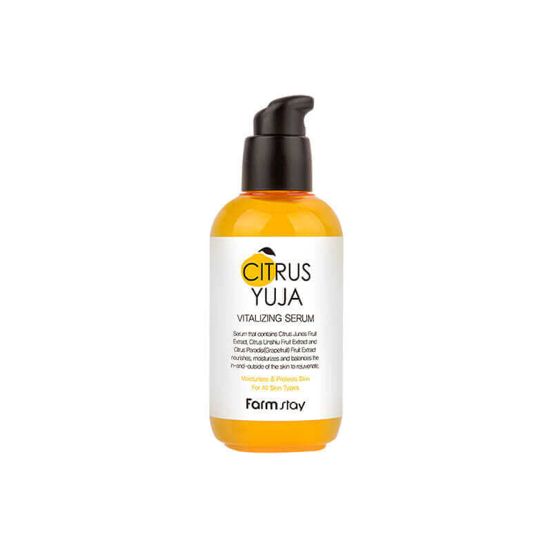 Farm stay Citrus Yuja Vitalizing Serum 100ml Lakinza K-beauty