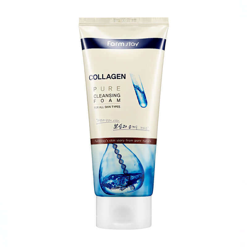 Farm stay Pure Cleansing Foam Collagen 180ml Lakinza K-beauty
