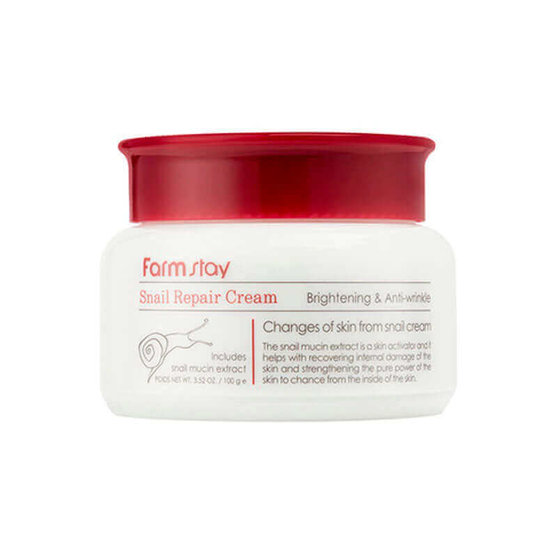 Farm Stay Snail Repair Cream 100g Lakinza K-beauty