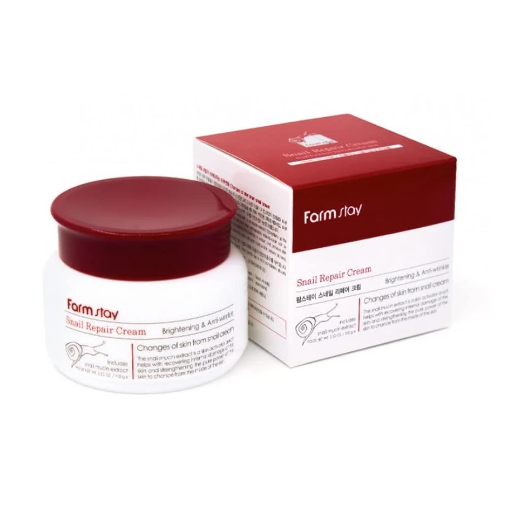 Farm Stay Snail Repair Cream 100g Lakinza K-beauty