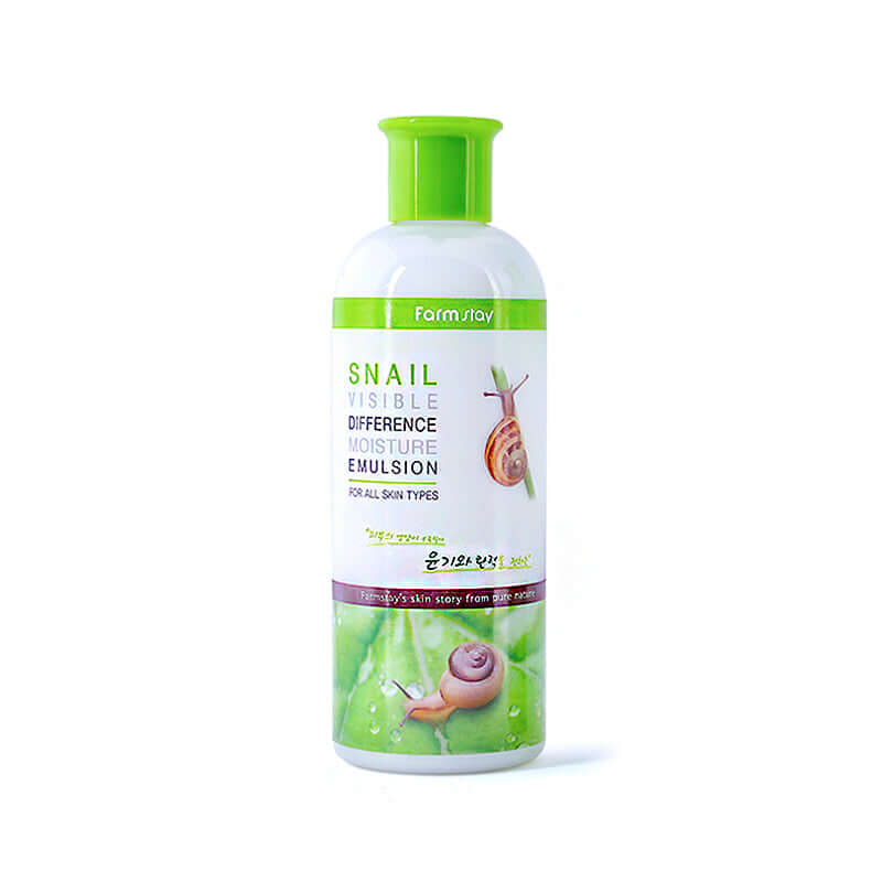 Farm stay Snail Visible Difference Moisture Emulsion 350ml Lakinza K-beauty