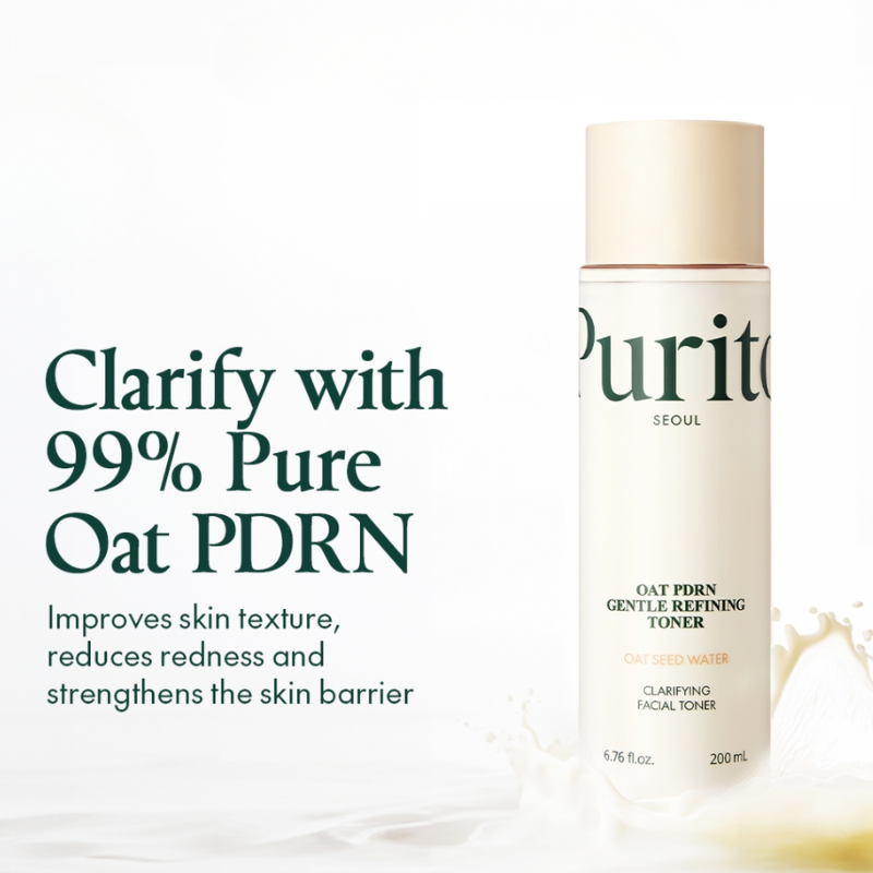 Purito Oat PDRN Gentle Refining Toner 200ml-3