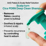 Lilyeve Scalp:Turn Cica PDRN Deep Clean Shampoo 500ml-4