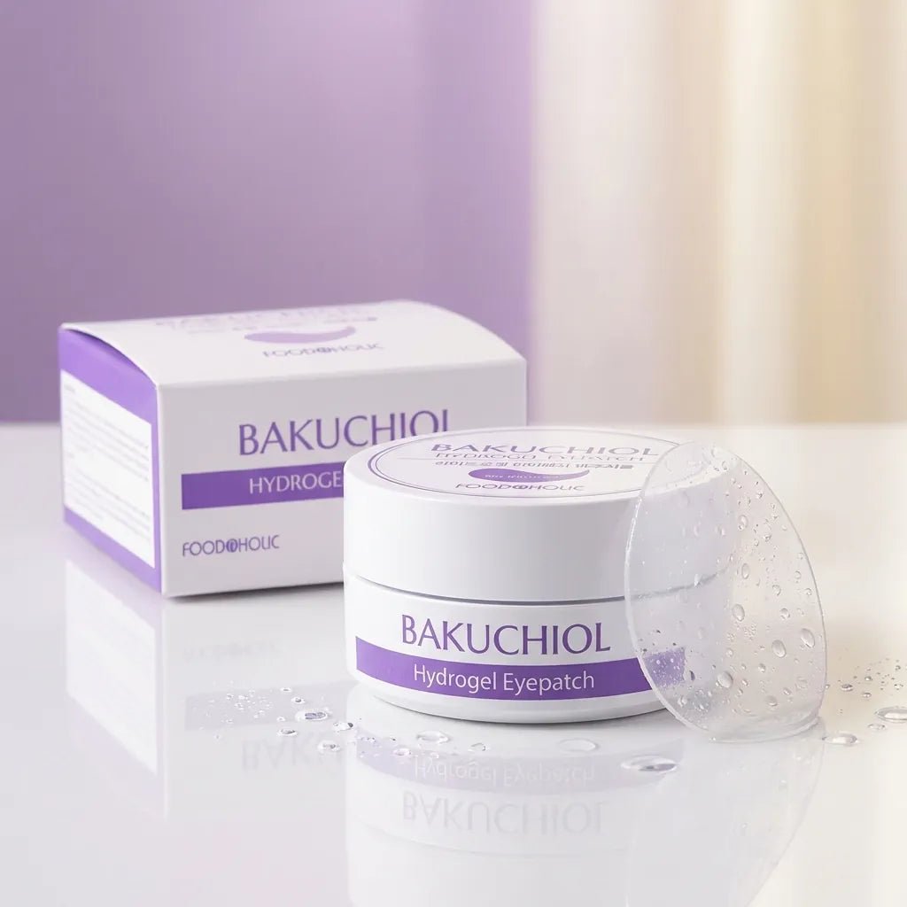 Foodaholic Hydrogel Bakuchiol Eye Patch 60 pcs Lakinza K-beauty