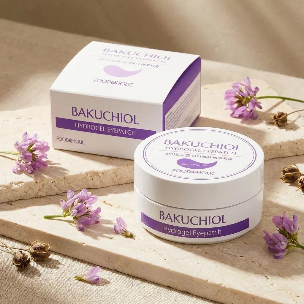 Foodaholic Hydrogel Bakuchiol Eye Patch 60 pcs Lakinza K-beauty