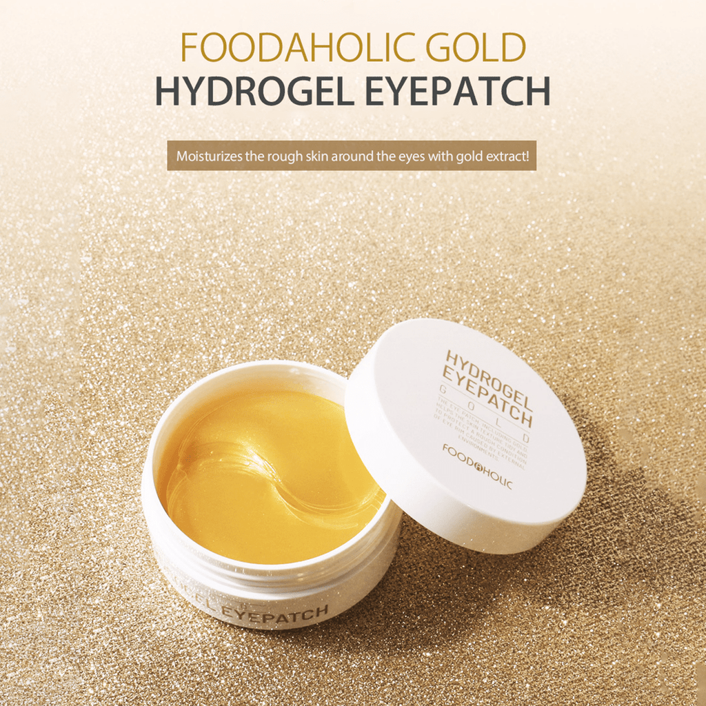 Foodaholic Hydrogel Eye Patch 60ea - Gold | Lakinza K - beauty Canada