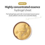 Foodaholic Hydrogel Eye Patch 60ea - Gold | Lakinza K - beauty Canada