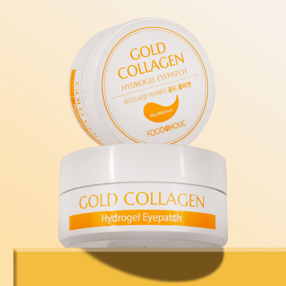 Foodaholic Hydrogel Gold Collagen Eye Patch 60 pcs Lakinza K-beauty