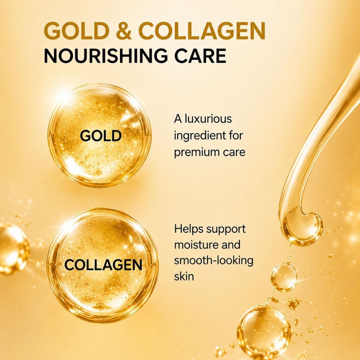 Foodaholic Hydrogel Gold Collagen Eye Patch 60 pcs Lakinza K-beauty