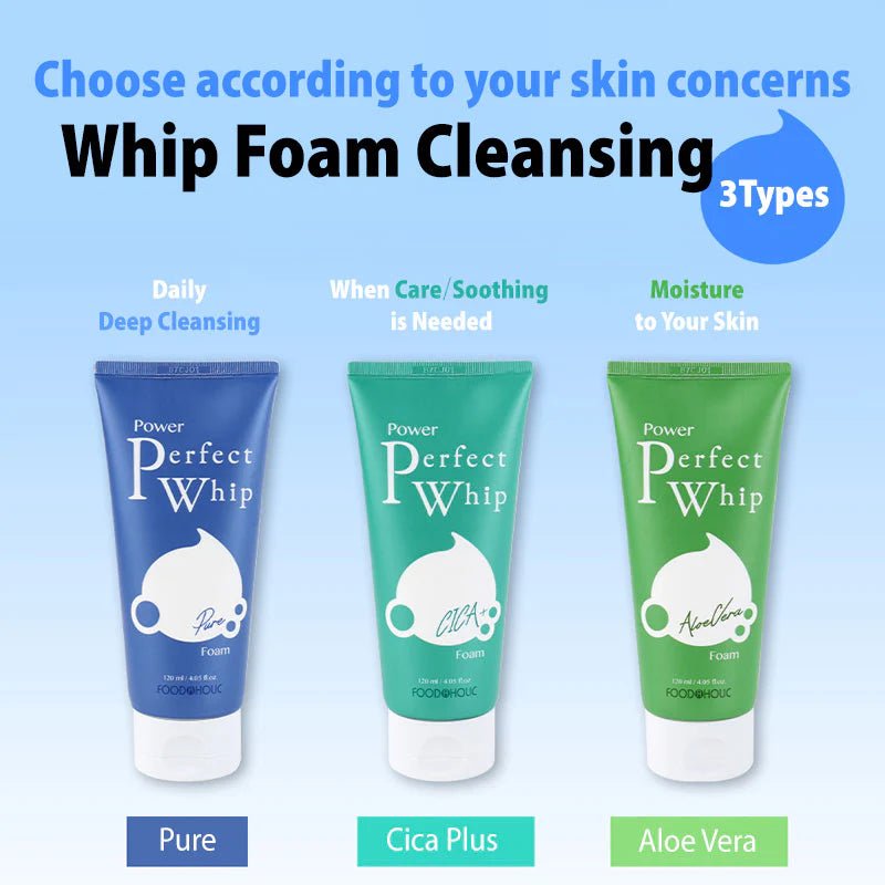 Foodaholic Power Perfect Whip Foam 120ml Lakinza K-beauty