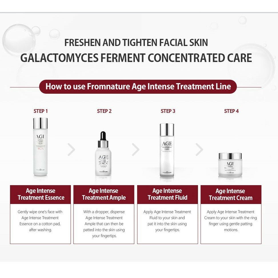 From Nature Age Intense Treatment Special Anti-aging Set 4pcs Lakinza K-beauty