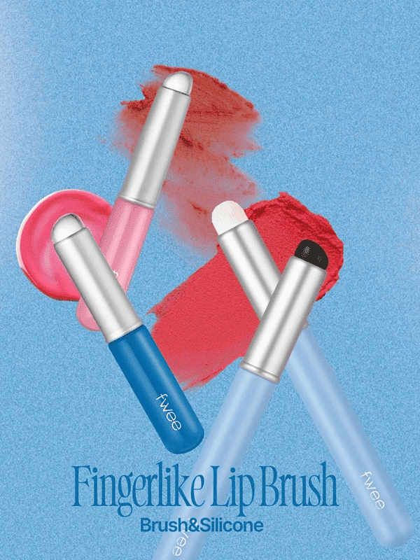 Fwee Fingerlike Silicone Lip Brush Slim 13g Lakinza K-beauty