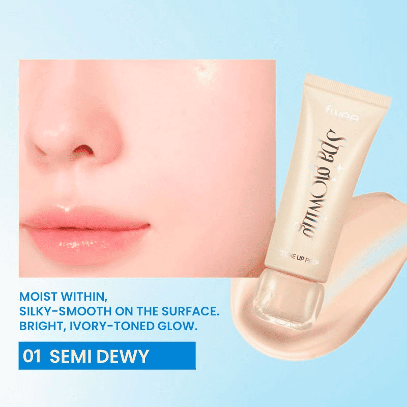 Fwee Spa Glowing Tone-Up Prep 80g 01 Semi Dewy Lakinza K-beauty