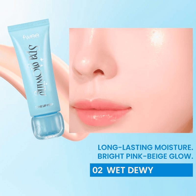 Fwee Spa Glowing Tone-Up Prep 80g 02 Wet Dewy Lakinza K-beauty