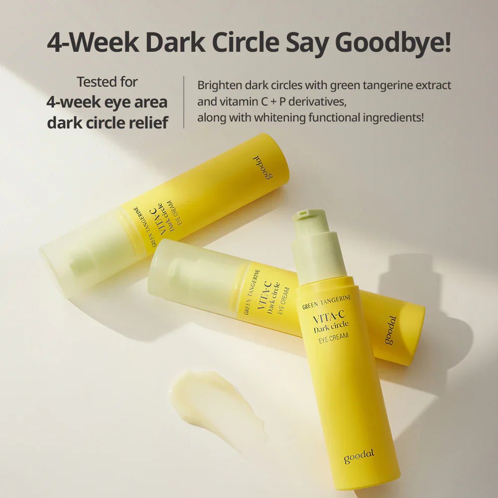Goodal Green Tangerine Vita C Dark Circle Eye Cream 30ml | Lakinza K - beauty Canada